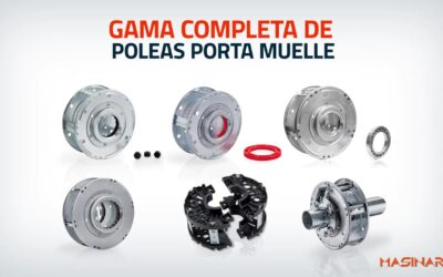 Nuevo video con la gama de poleas porta muelle que ponemos a vuestra disposición