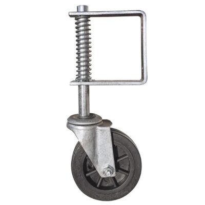 Rueda soporte muelle puerta cancela batiente SERRALLER