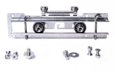 Carro Deslizante abierto: Un herraje de calidad para puertas enrollables