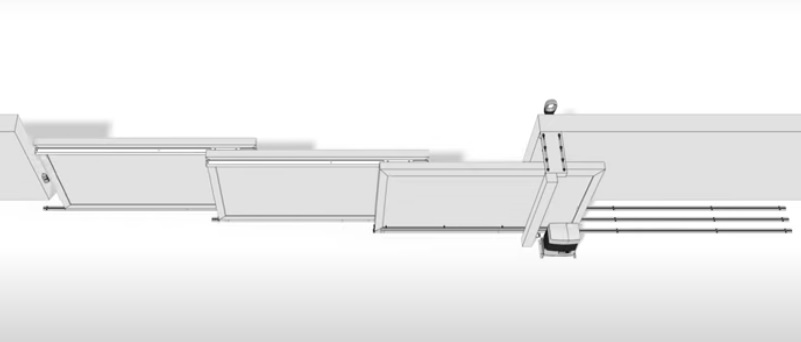 Kit Corredera Deslizante Telescopica C