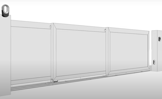 Kit Corredera Deslizante Telescopica D
