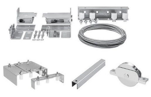 Kit Corredera Deslizante Telescopica FULL Kit Corredera Deslizante Telescópico 2 - 3 hojas