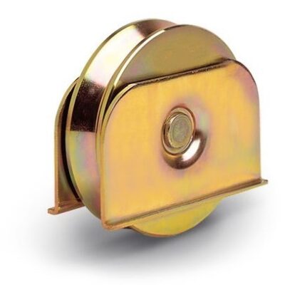 Rueda V Soporte soldar puerta Corredera Deslizante