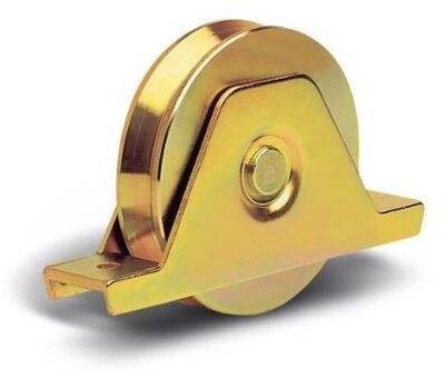 Rueda V Corredera Soporte Atornillar 2 Rodamiento