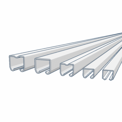 perfil-carril-rail-guías-superior-puerta-corredera-colgada